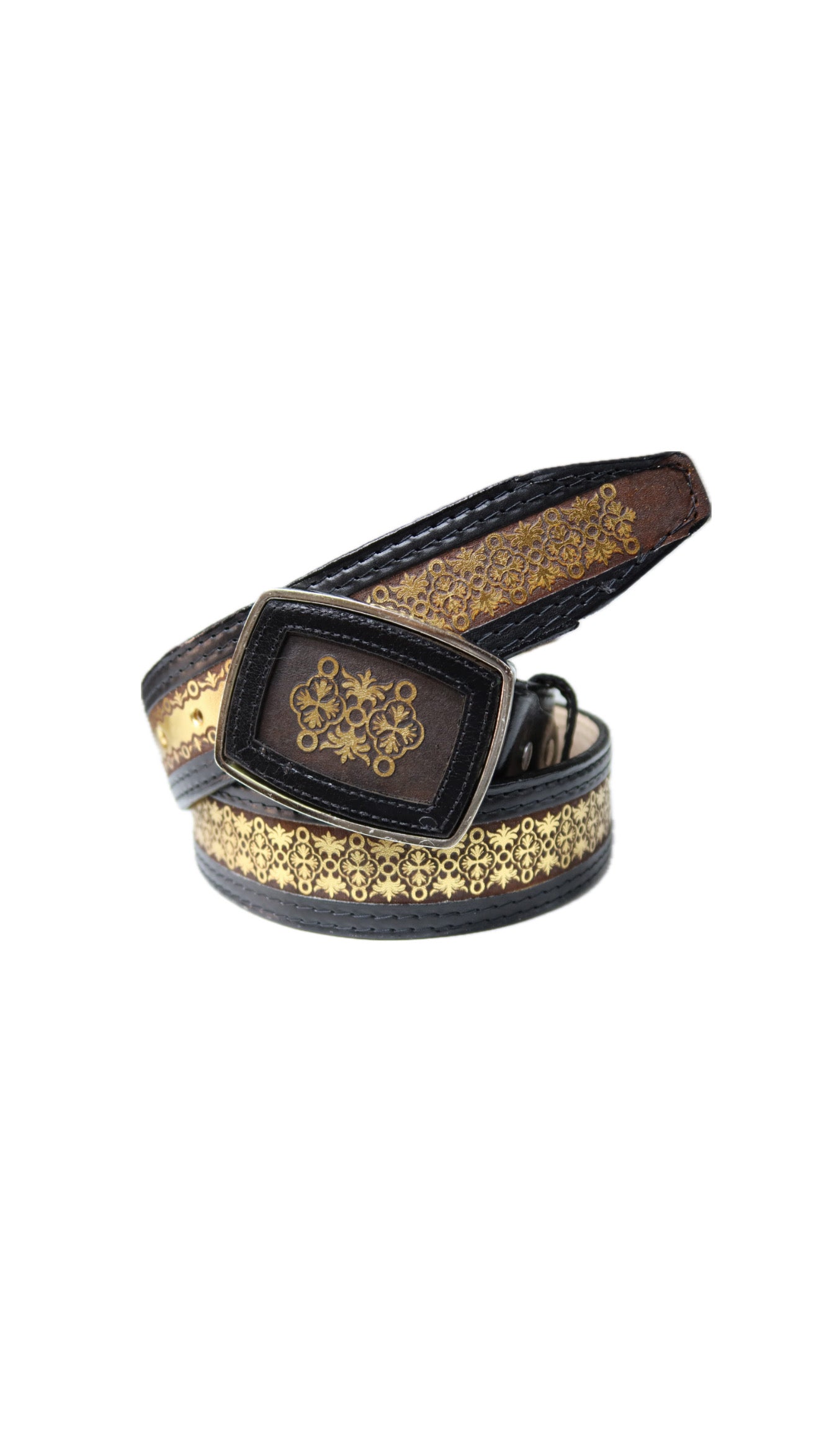 Cinturón Vaquero con Punta Cuadrada